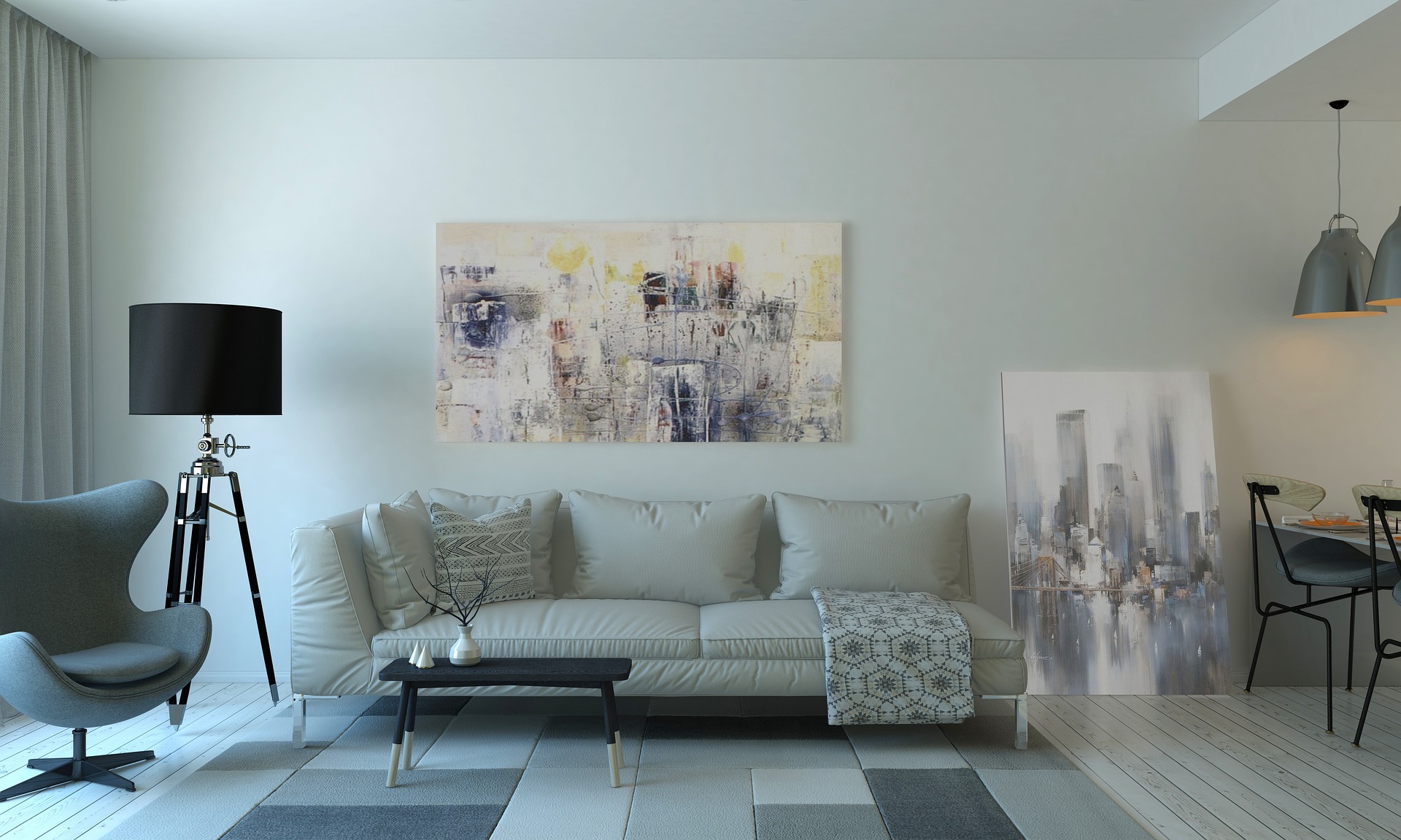 3D Model of Living Room